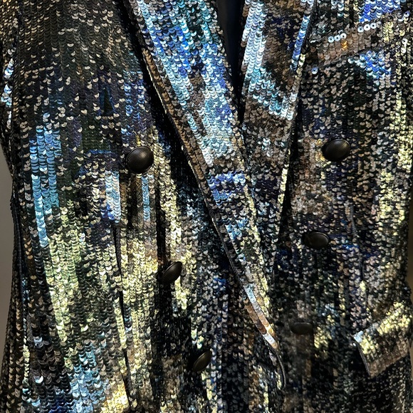 L’Agence Sequin Blazer Jacket - Picture 10 of 11